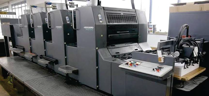 Heidelberg Offset Machine 4 color